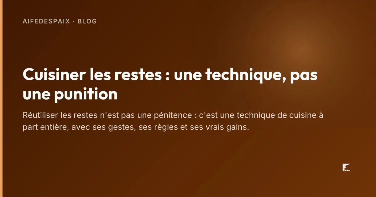 Plan de travail avec des restes de légumes, un fond de riz et une poêle chaude