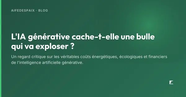 Illustration d'une bulle de savon brillante prête à éclater sur fond dégradé sombre