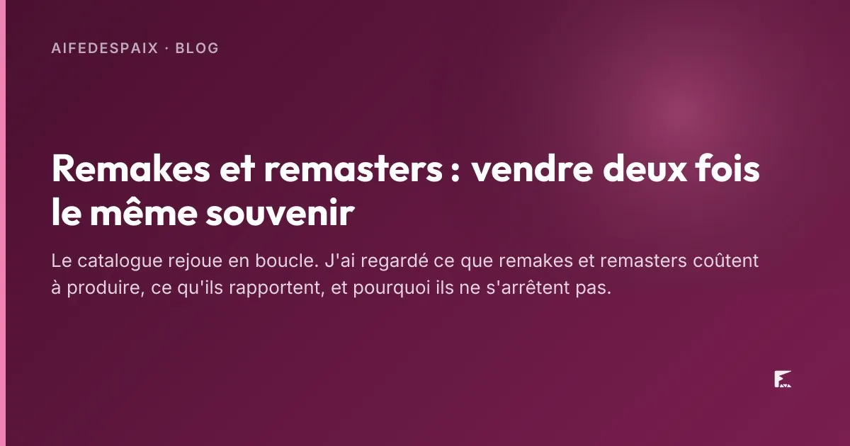 Deux boîtiers de jeu identiques posés côte à côte, l'un usé et l'autre neuf sous plastique