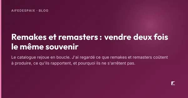 Deux boîtiers de jeu identiques posés côte à côte, l'un usé et l'autre neuf sous plastique